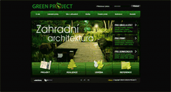 Desktop Screenshot of green-project.cz